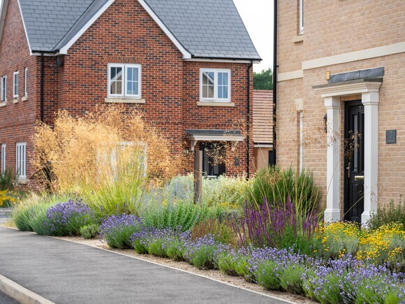Planting at Chattowood Housing Development